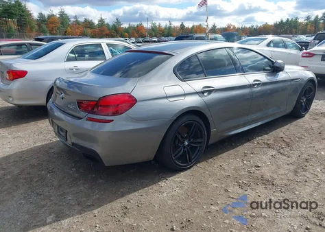 2013 BMW 650I Gran Coupe xDrive из США, поврежденный, VIN WBA6B4C52DDG67914